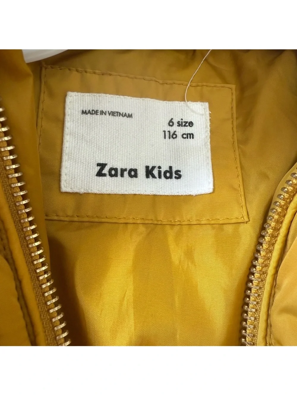Zara mustard yellow